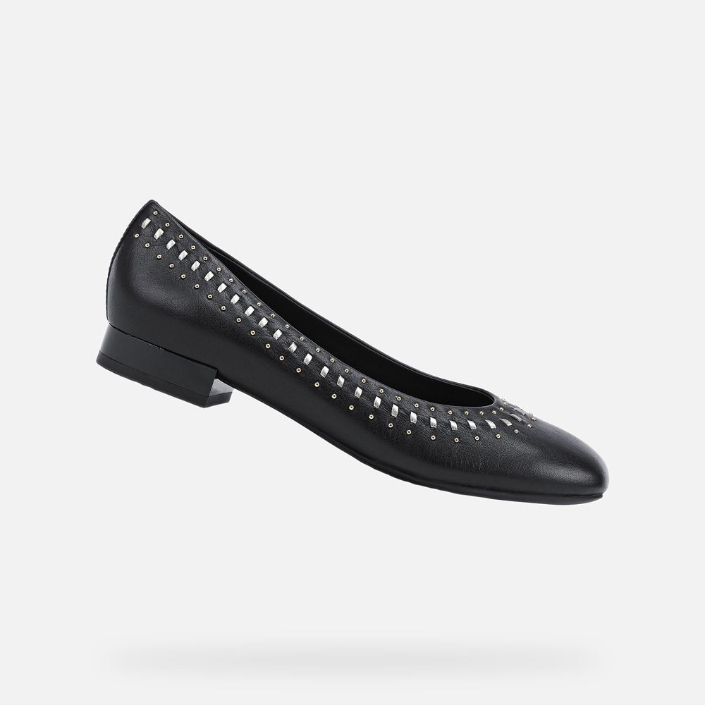 Geox Bayan Ballerina Siyah - Wistrey - HND-157368